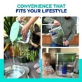 thumbnail image 6 of PUR PLUS 11 Cup Water Pitcher with Lead Reducing Filter, W 9.6" x H 10.1" x L 4.5", Sage, PPT111M, 6 of 9