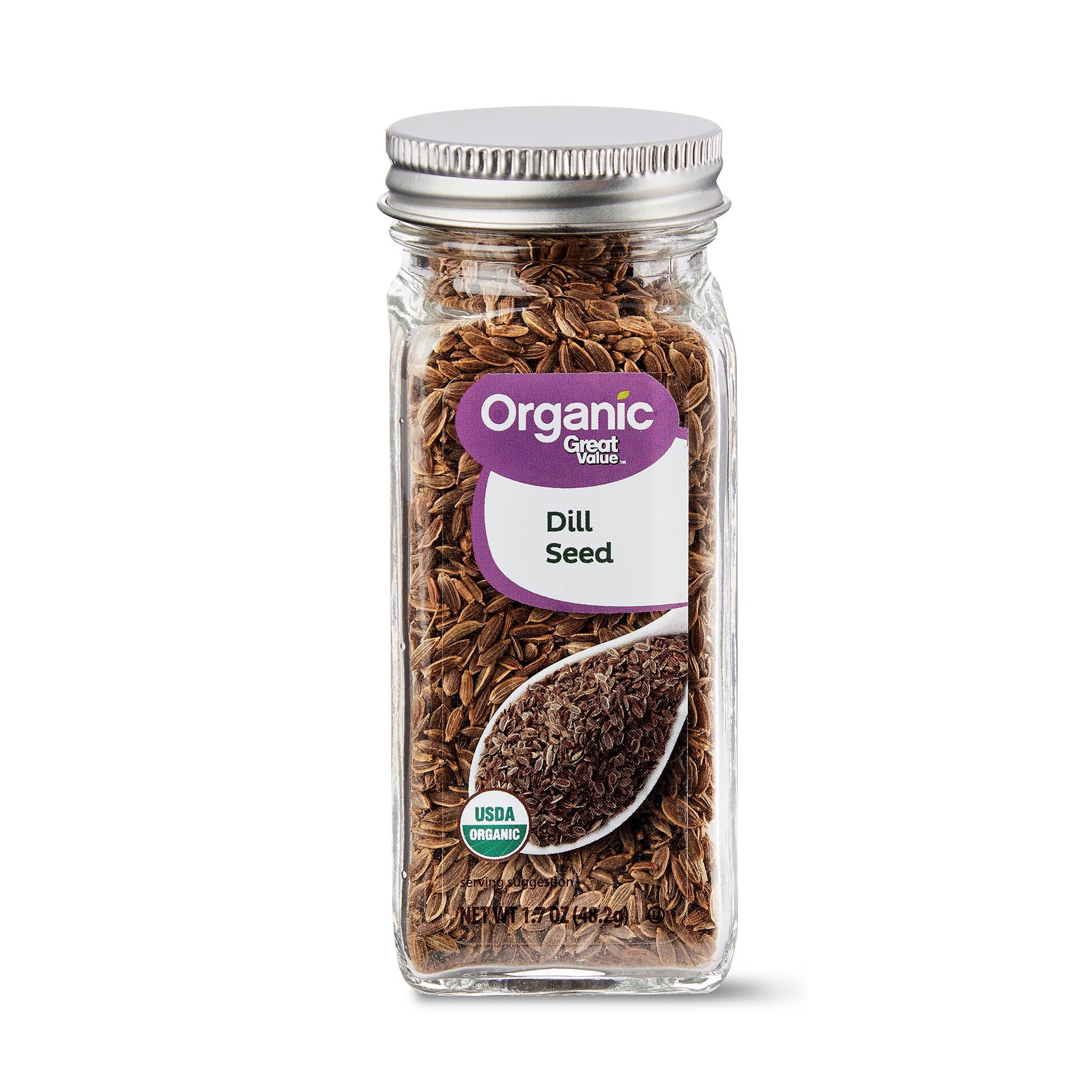 Great Value Organic Dill Seed, 1.7 oz