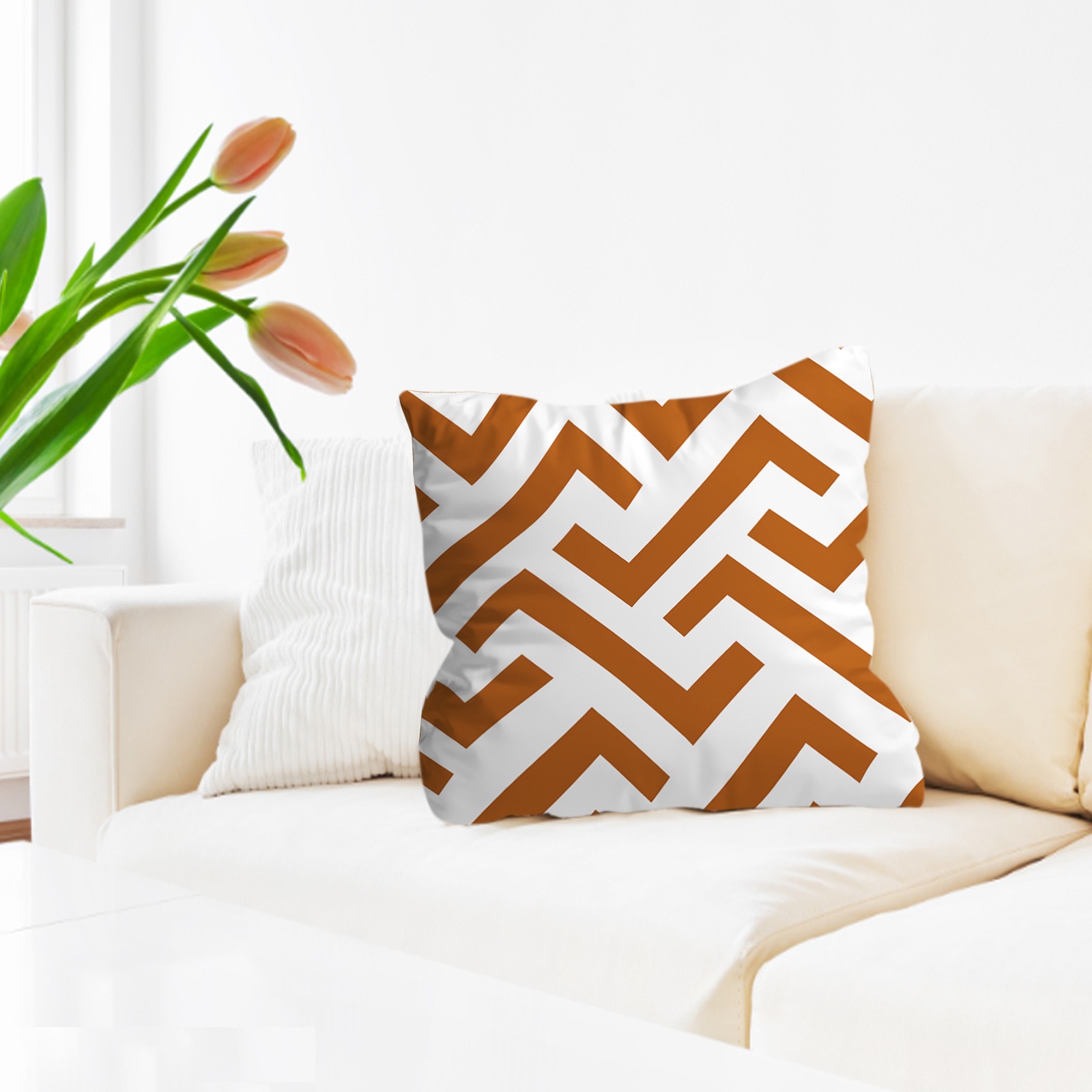 PhoneSoap Decorative Pillowcase Decorative Geometric Line Pillowcase