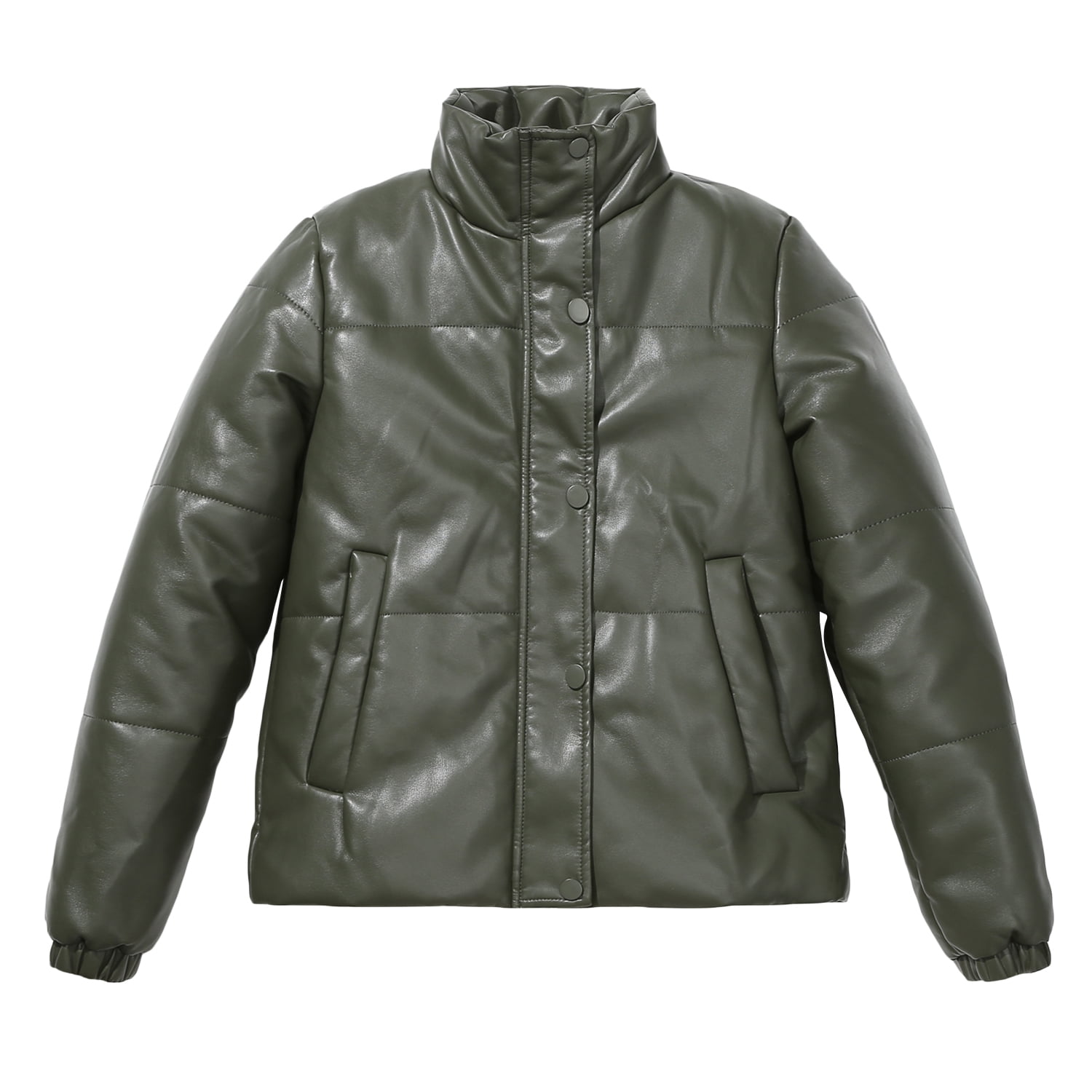 ジャケット・アウター FAUX SUEDE PUFFER JACKET FAUX SUEDE PUFFER JACKET