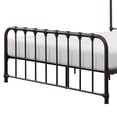 thumbnail image 4 of Ethan Full Size Metal Bed- Bronze Spindle Design- Heavy Duty Slat Support, 4 of 6