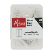 Acurit Artist Electric Eraser Refills Pack of 70 - For the Acurit Electric Eraser for Drawing: A Rechargeable Drafting, Sketching and Drawing Tool - Includes 30 x 5mm and 40 x 2.3mm