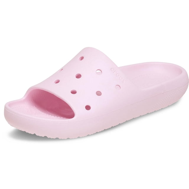 Sandalia Crocs Classic Slide 2.0 Unisex Rosa Leche