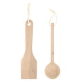 thumbnail image 1 of Miangastore Kids Kitchen Tools Synthetic Material Beige 2Pcs 6.3x1.7in, 1 of 8
