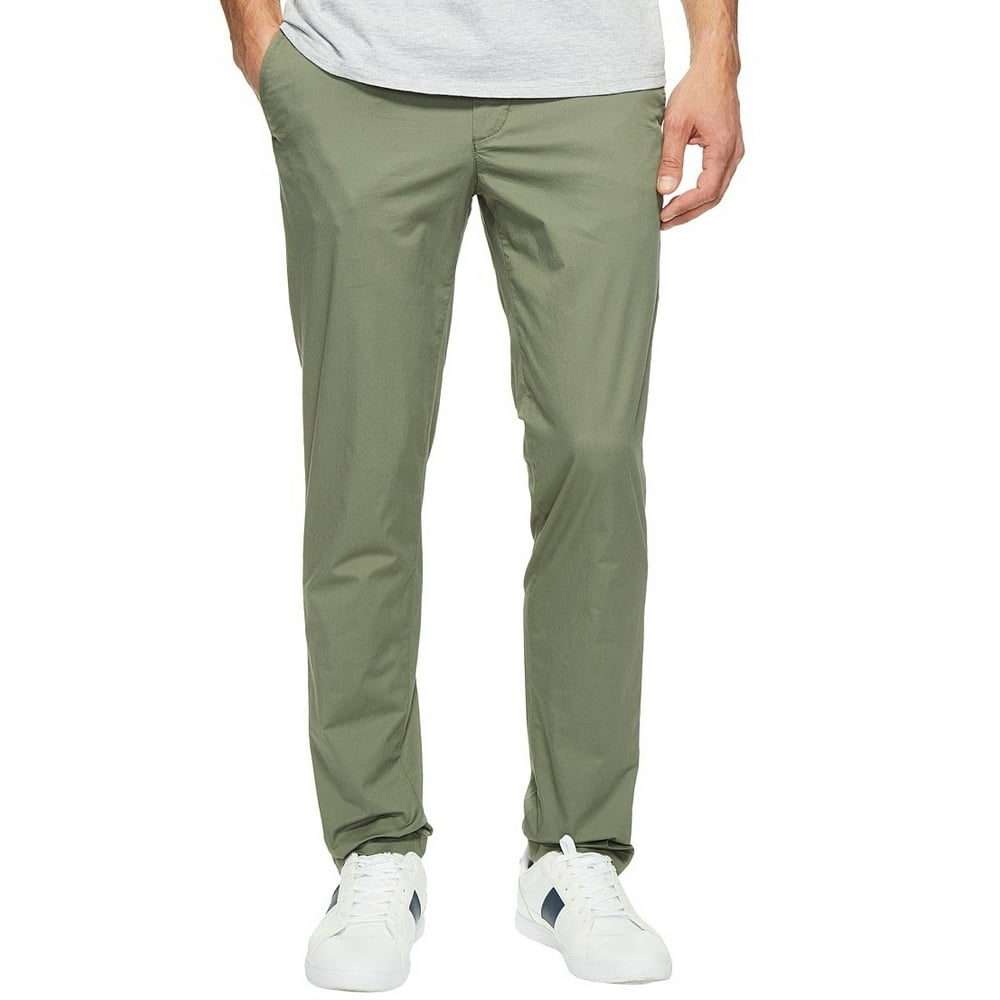 Lacoste - Lacoste NEW Green Mens Size 40 US 32X34 Khakis Chinos Stretch ...