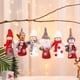 thumbnail image 4 of Ángel Decoraciones Para Árboles De Navidad 6 Uds Muñecos De Peluche Colgantes De Árbol De Navidad Lindo Ángel Adornos Colgantes Decoración Para Ventana Chimenea Advancent HA038053-00, 4 of 6