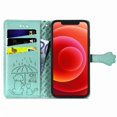 thumbnail image 3 of Funda Cartera FOXDOCK para iPhone 12 Mini , Flip PU con Relieve de Gatos y Perros, Tarjetero y Soporte, 3 of 6