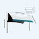 thumbnail image 2 of Toldo de acampada de 4,4x4,4 m, lona impermeable para tienda de campaña con protección UV UPF 50+, lona para hamaca para acampar, Picnic, playa, actividades al aire libre, 2 of 9