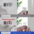 thumbnail image 4 of Retractable Clothesline with 2 x 5M Stainless Steel Line, Adjustable for Indoor and Outdoor Use, 4 of 5