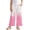 Drip Ice Cream Pink, variant on COEQINE Girls Wide Leg Ruffle Pants High Waisted Palazzo Pants with Pockets Flowy Trousers Comfy Fall Outfits for 5-6 Years Little Girls, Drip Ice Cream Pink