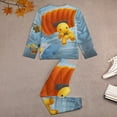 thumbnail image 4 of Wobbly Life Ki-ds Pajamas 2 Piece Pjs Set Little Big Bo-ys Gi-rls Sleepwear, 4 of 8