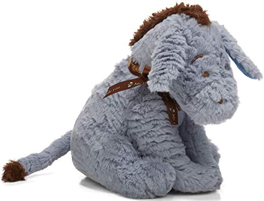 Disney Winnie The Pooh Eeyore Plush Toy RARE Collectible White Blue 13 Inch for sale online 