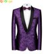 thumbnail image 1 of Traje de fiesta de esmoquin Formal ajustado Terno Masculino ajustado para hombre/chaqueta de Blazers de boda para novio, abrigo de vestir de talla asiática, 1 of 5