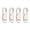 Silver, variant on Universal Detachable Zipper Puller Metal Rubber Zipper for Bags Coats and Clothes Faucet Hardware Setfaucet Accessories Kitchen Faucet Parts Bathroom Faucet Parts Plumbing Fixtures Tap Hardware Repla