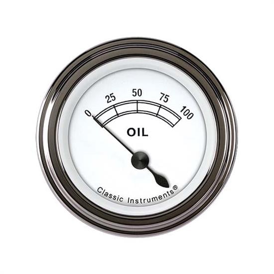 Classic Instruments CW81SLF-D Classic Oil Pressure Gauges