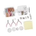 thumbnail image 1 of Beading Jewelry Making Kit, Jewellery Making Kit DIY Decorations with Storage Box for Adults for Home, 1 of 7