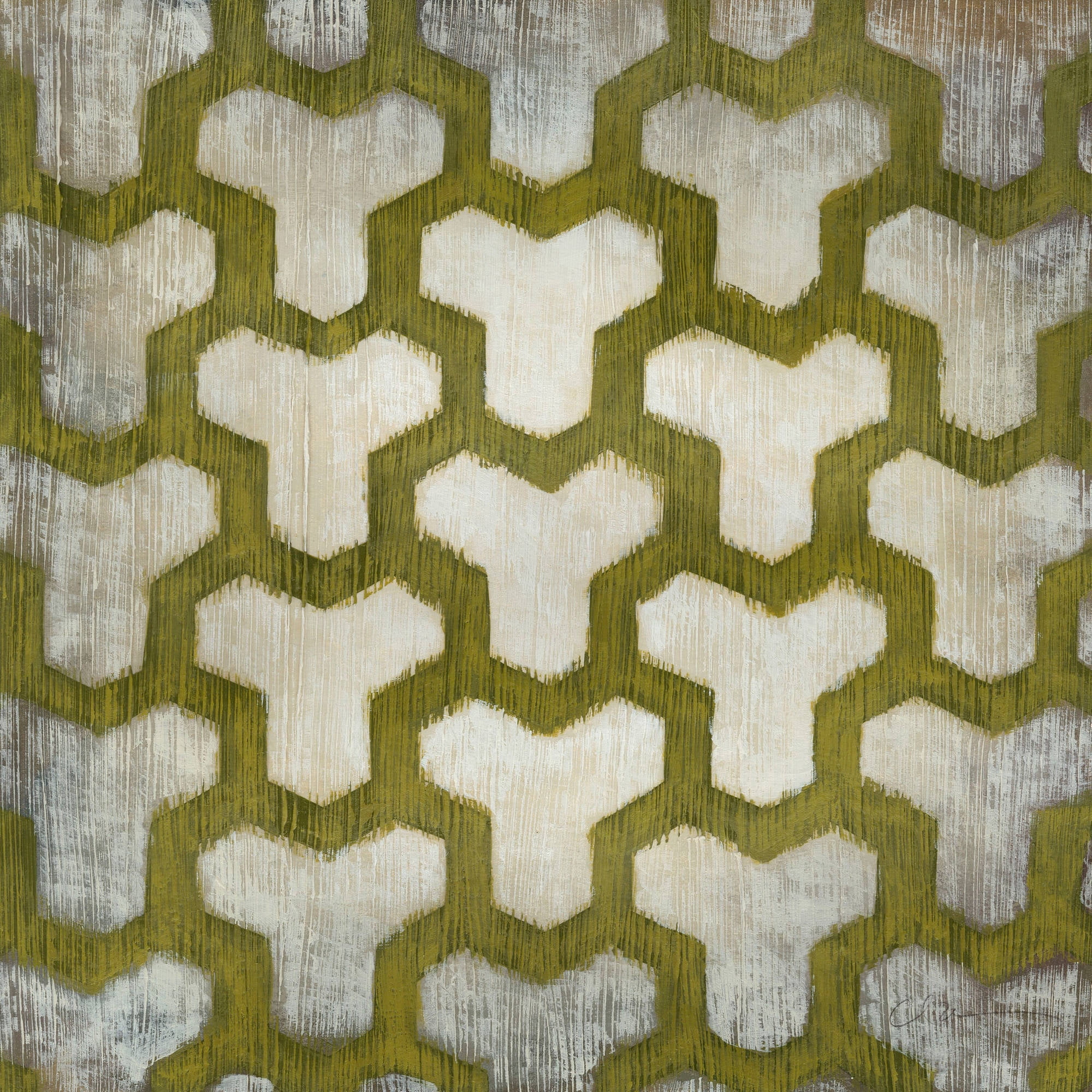 Marmont Hill "Spectrum Symmetry IV" Painting Print on Wrapped Canvas