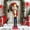 Red+white, variant on 32Inch Wooden Soldier Nutcracker Christmas Decor -Suitable for celebrating Christmas, winter indoor decoration, applicable for use on dining table, desktop and beside the fireplace