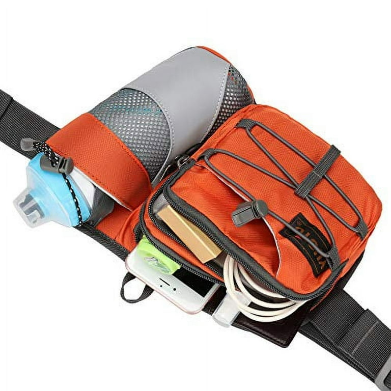 YUOTO Outdoor Fanny Pack with Running Pouch, Water Bottle Holder