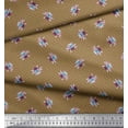 thumbnail image 3 of Soimoi polyester Crepe Fabric Dot & Waterlily Floral Print Sewing Fabric Yard 52 Inch Wide, 3 of 3