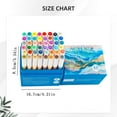 thumbnail image 6 of FURNIX 24Color Acrylic Paint Markers,Washable Acrylic Marker Set Soft Tip Art Pens,Multi-Surface Acrylic Paint Markers,Brush Tip No-Bleed Pens For Artists Adults Diy Holiday Decor,No Bleed Markers, 6 of 7