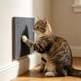 thumbnail image 4 of Cat Scratch Mat Adhesive Carpet Protector – Trimmable Furniture, Wall and Stair Guard for Cat Trees and Scratch Posts – Reusable Cloth Pad for Preventing Scratching Damage, 4 of 6