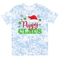thumbnail image 3 of Inktastic Poppy Claus with Christmas Santa Hat and Snowflakes T-Shirt, 3 of 5