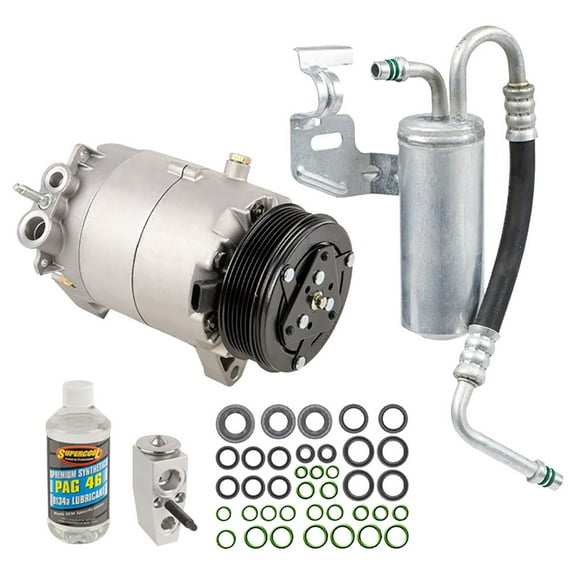 For Buick Allure & LaCrosse 2005 AC Compressor w/ A/C Repair Kit - BuyAutoParts