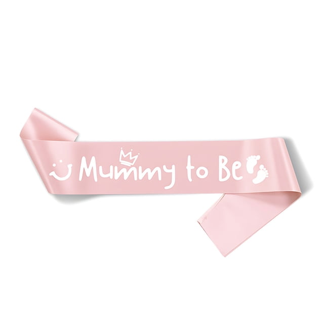 Inteprter Idea de regalo Faja de satén para fiesta de bodas Suave de usar Ser faja de satén Novia para ser equipo Diviértete Kits de decoración para fiestas rosa blanco, tipo 4 30 pulgadas