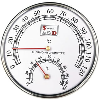 Aleko Digital Indoor Hygrometer Thermometer With E-ink Display And