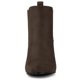 thumbnail image 3 of Botines De Chelsea Punta Redonda Tacones Gruesos Para Mujer Café 40, 3 of 7
