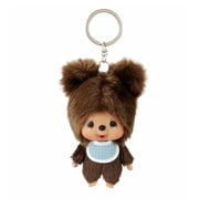 Monchhichi Friends Kuma Bear Keychain