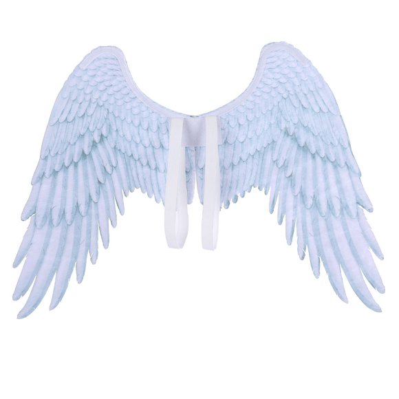 Halloween 3D Angel Wings Mardi Gras Theme Party Cosplay Wings For Children Adult Big Large Black Wings Devil Costume
