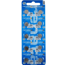 Renata 399 SR927W Batteries - 1.55V Silver Oxide 399 Watch Battery (10 Count)