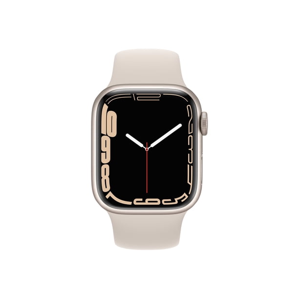 Apple Watch Series 7 GPS, 41mm Starlight Aluminum Case with