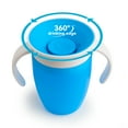 thumbnail image 4 of Munchkin® Miracle® 360° Spoutless Trainer Sippy Cup, 7 oz, Blue, Unisex, 4 of 8
