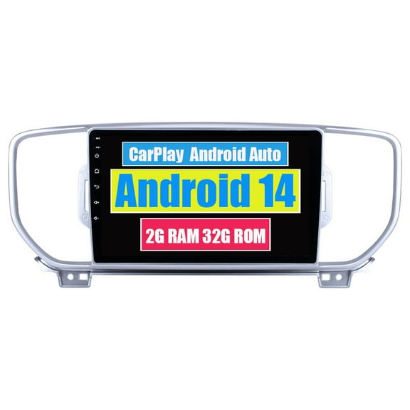 RoverOne Car Stereo CarPlay Android Auto for Kia Sportage 4 QL 2016 - 2018 GPS Navigation Bluetooth DSP Multimedia Video Player