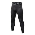 thumbnail image 1 of LANBAOSI Men Compression Pants Male Running Tights Workout Leggings Athletic Cool Dry Yoga Gym Clothes Size Medium, 1 of 5