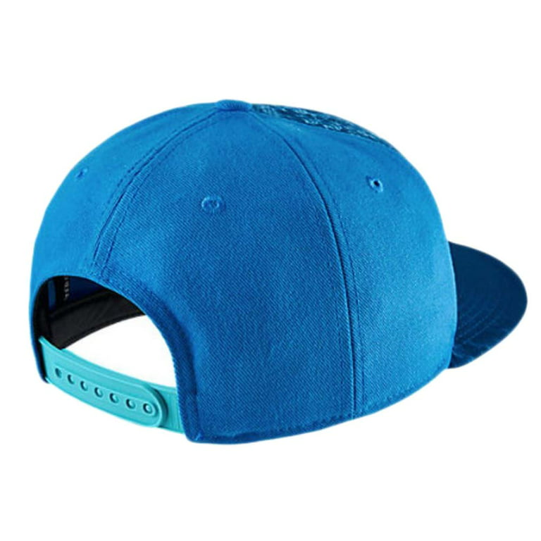 Nike Mens Lebron Rubber City Snapback Cap Blue -