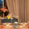 thumbnail image 5 of HomeDM Moon Candle Holders - Vintage Metal Candlesticks Holder for Valentine's Day Christmas Holiday Wedding Table Centerpiece Decor, 5 of 6