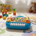 thumbnail image 4 of Juguete educativo piano teclado musical con luces figuras y sonidos de animales, 4 of 5
