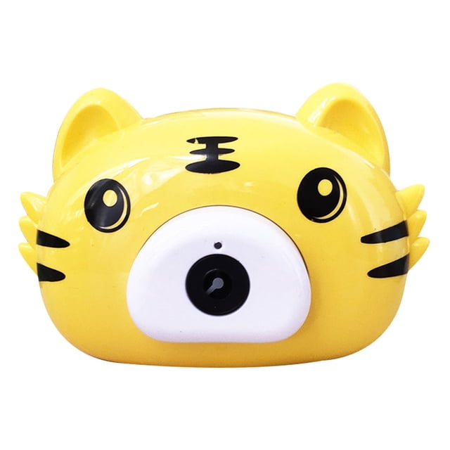 KAKOWELY Interesante cámara de burbujas, adorable máquina de burbujas, juguete de burbujas resistente al desgaste, suministros para niños