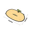thumbnail image 3 of Suncoda Bathroom Rugs, Soft Memory Foam Bath Mat - Non Slip Absorbent Thick Bath Matt, Rubber Back Shower Rug, Toilet Mats Bath, Mats for Bathroom Floor Toilet, Door Mat Washable, 3 of 6