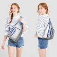 thumbnail image 4 of Sling Backpack Crossbody Shoulder Backpack Gym Sports Travel Hiking Daypack Chest Bag Small Backpack for Outdoor Enthusiasts, 4 of 4