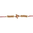 thumbnail image 6 of Efulgenz Ganesha Rakhi for Brother Bhaiya Bhabhi Handmade Rakhis for Rakshabandan Faux Pearl Indian Rakhi Thread Bracelets Gift for Brother with Chain Charm Bracelet Gift for Sister Bhabhi (Set of 5), 6 of 6