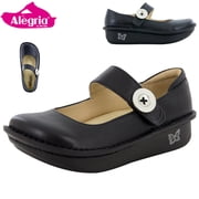 Alegria Paloma Shoes - Women's, Black Leather 40 M
