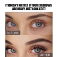 thumbnail image 4 of Crema para cejas Jaysuing Eyebrow Marking, naturalmente resistente al agua, no se mancha, de aplicación rápida, juego de delineador de cejas tridimensional Lazy Eyebrow Marking BF |, marrón medio, 4 of 5