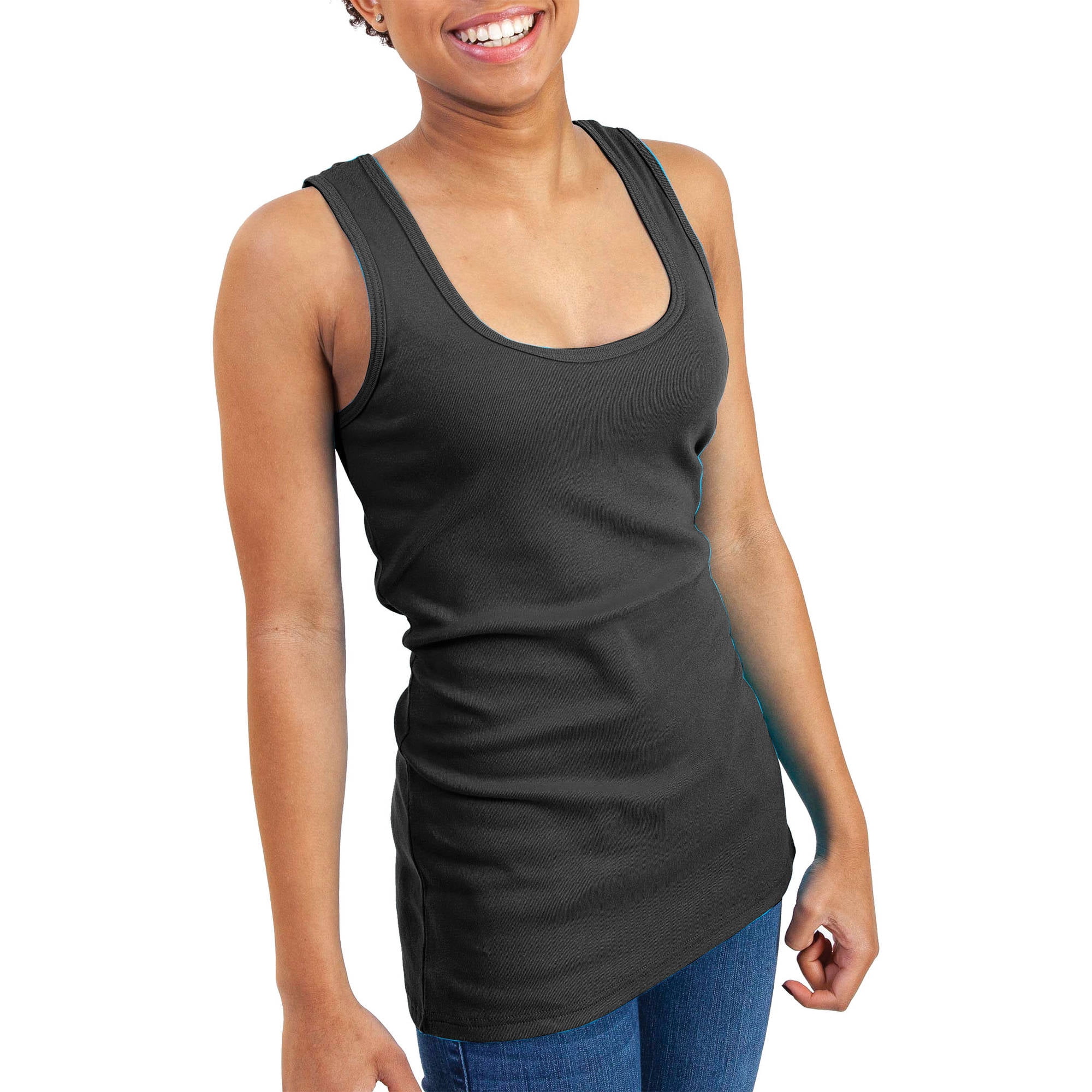 Gildan Women's Ribbed Tank Top