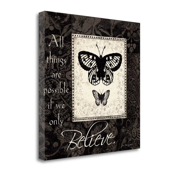 Believe By Jo Moulton, 24" x 24" Fine Art Giclee Print on Gallery Wrap Canvas, Ready to Hang