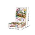 thumbnail image 2 of Easter Chair Cover with Backrest, Dining Chair Slipcover for Kitchen and Office, Washable Polyester Fabric Seat Protector with Elastic Straps, 20 x 18 x 22 Inches, Multic, 2 of 7